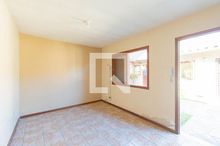 Sala/Cozinha de casa de condomínio à venda com 1 quarto, 65m² em Nossa Senhora das Gracas, Canoas