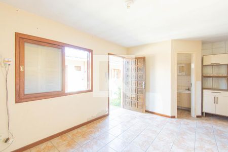 Sala/Cozinha de casa de condomínio à venda com 1 quarto, 65m² em Nossa Senhora das Gracas, Canoas