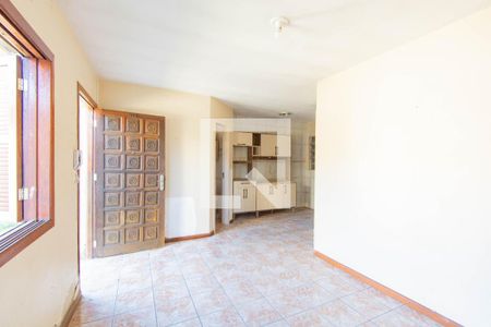 Sala/Cozinha de casa de condomínio à venda com 1 quarto, 65m² em Nossa Senhora das Gracas, Canoas