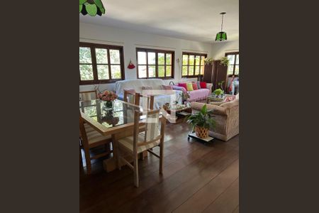 Sala de casa de condomínio para alugar com 4 quartos, 560m² em Alphaville, Santana de Parnaíba