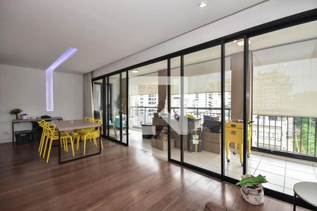Sala de Jantar de apartamento à venda com 3 quartos, 207m² em Jardim Panorama, São Paulo