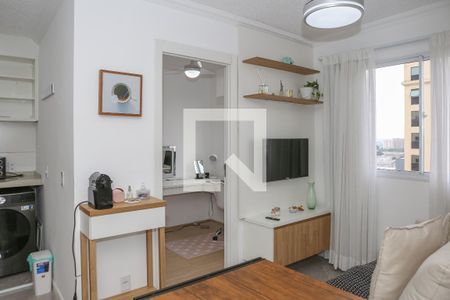 Sala de apartamento à venda com 2 quartos, 34m² em Várzea da Barra Funda, São Paulo