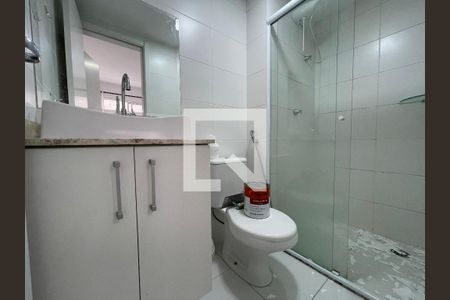 Banheiro da Suíte de apartamento à venda com 1 quarto, 29m² em Ferreira, São Paulo