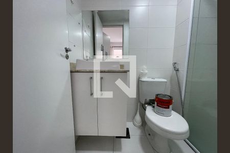 Banheiro da Suíte de apartamento à venda com 1 quarto, 29m² em Ferreira, São Paulo