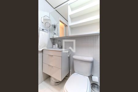 Banheiro de kitnet/studio à venda com 1 quarto, 36m² em Campos Elíseos, São Paulo