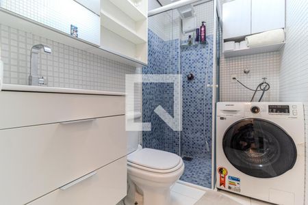 Banheiro de kitnet/studio à venda com 1 quarto, 36m² em Campos Elíseos, São Paulo