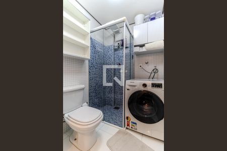 Banheiro de kitnet/studio à venda com 1 quarto, 36m² em Campos Elíseos, São Paulo