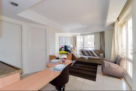 Sala de apartamento à venda com 1 quarto, 42m² em Centro, Guarulhos