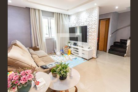 Sala de casa de condomínio à venda com 3 quartos, 192m² em Vila Invernada, São Paulo