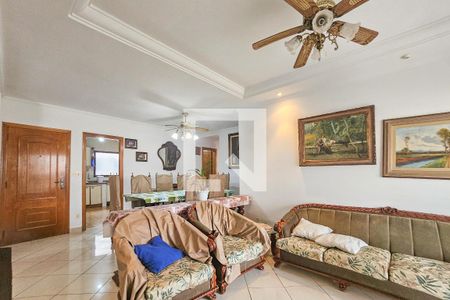 Sala de apartamento para alugar com 3 quartos, 230m² em Jardim Santa Genoveva, Guarujá