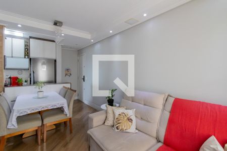 Sala de apartamento à venda com 3 quartos, 55m² em Vila Florida, Guarulhos