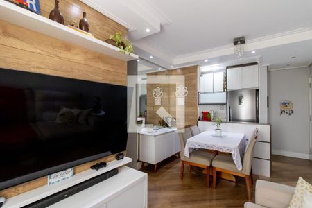Sala de apartamento à venda com 3 quartos, 55m² em Vila Florida, Guarulhos