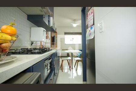 Cozinha de apartamento à venda com 2 quartos, 38m² em Vila Celeste, São Paulo