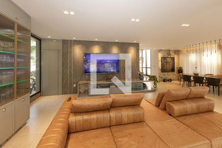 Sala de TV de casa à venda com 4 quartos, 600m² em Alphaville Nova Lima, Nova Lima