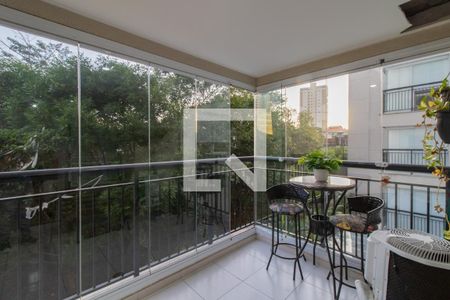 Varanda Gourmet de apartamento à venda com 2 quartos, 68m² em Jardim Flor da Montanha, Guarulhos