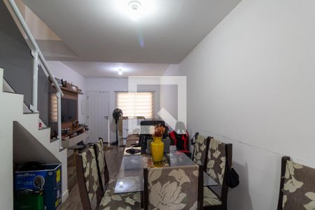 Sala de Jantar de casa de condomínio à venda com 2 quartos, 73m² em Vila Romano, São Paulo