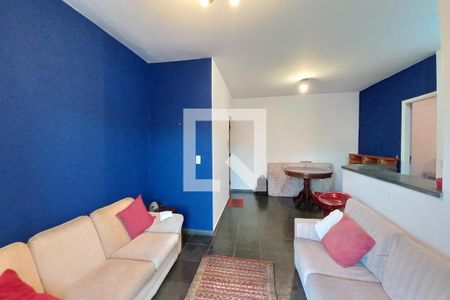 Sala de apartamento para alugar com 1 quarto, 60m² em Nova Campinas, Campinas