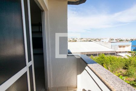 varanda de apartamento para alugar com 2 quartos, 65m² em Umuarama, Uberlândia