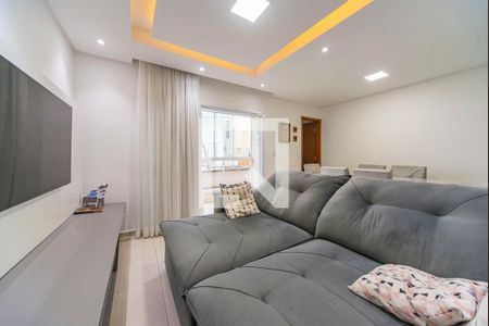 Sala de casa de condomínio à venda com 3 quartos, 127m² em Vila Helena, Santo André