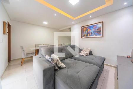 Sala de casa de condomínio à venda com 3 quartos, 127m² em Vila Helena, Santo André