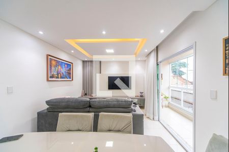 Sala de casa de condomínio à venda com 3 quartos, 127m² em Vila Helena, Santo André