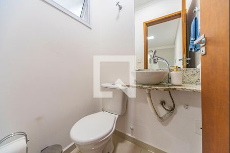 Lavabo de casa de condomínio à venda com 3 quartos, 127m² em Vila Helena, Santo André