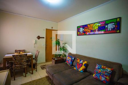 Sala de apartamento à venda com 2 quartos, 52m² em Campanário, Diadema
