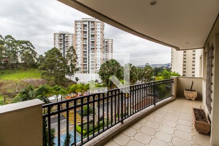 Varanda Sala de Jantar de apartamento para alugar com 3 quartos, 139m² em Tamboré, Santana de Parnaíba