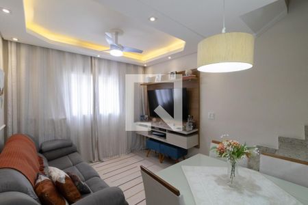 Sala de casa de condomínio à venda com 2 quartos, 74m² em Jardim Norma, São Paulo