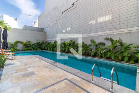 Área comum - Piscina de kitnet/studio à venda com 1 quarto, 25m² em Pinheiros, São Paulo