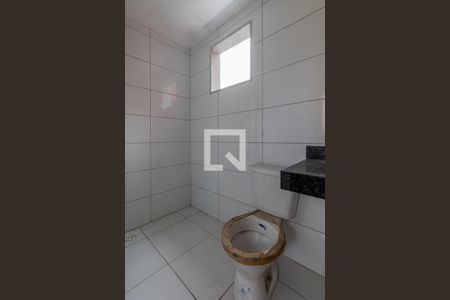 Banheiro de kitnet/studio à venda com 1 quarto, 22m² em Vila Guilhermina, São Paulo