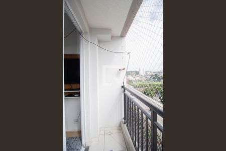 Varanda da Sala de apartamento à venda com 2 quartos, 40m² em Vila Barreto, São Paulo