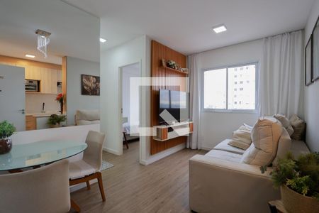 Sala de apartamento para alugar com 2 quartos, 42m² em Jardim Santa Cruz, São Paulo