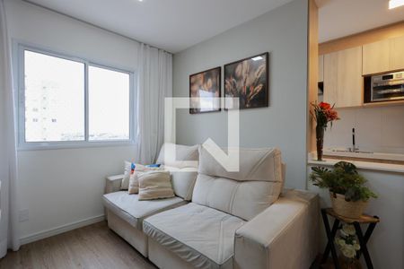 Sala de apartamento para alugar com 2 quartos, 42m² em Jardim Santa Cruz, São Paulo