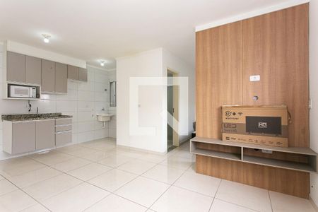 Sala de apartamento à venda com 1 quarto, 34m² em Vila Nova Manchester, São Paulo
