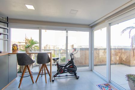 Sala de apartamento para alugar com 4 quartos, 190m² em Centro, Canoas