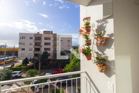 Varanda de apartamento à venda com 2 quartos, 53m² em Vila Rosa, Novo Hamburgo