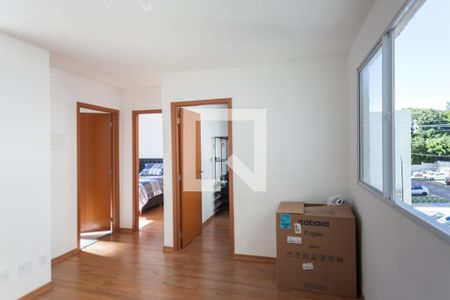Sala de apartamento para alugar com 2 quartos, 47m² em Bom Jesus, Contagem