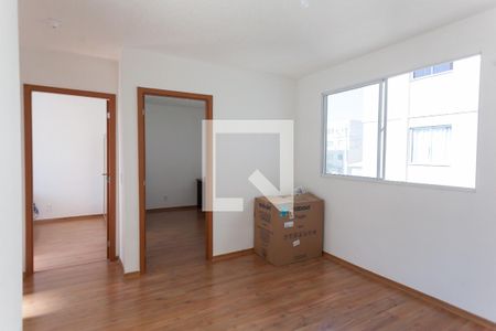 Sala de apartamento para alugar com 2 quartos, 47m² em Bom Jesus, Contagem