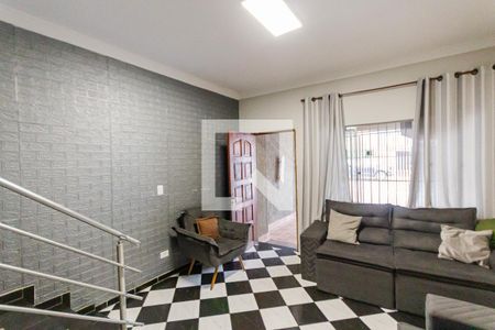Sala de casa à venda com 4 quartos, 185m² em Vila Lucinda, Santo André