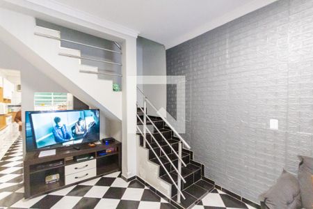 Sala de casa à venda com 4 quartos, 185m² em Vila Lucinda, Santo André