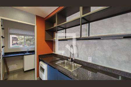 Cozinha e Área de Serviço de apartamento para alugar com 2 quartos, 71m² em Vila Nambi, Jundiaí