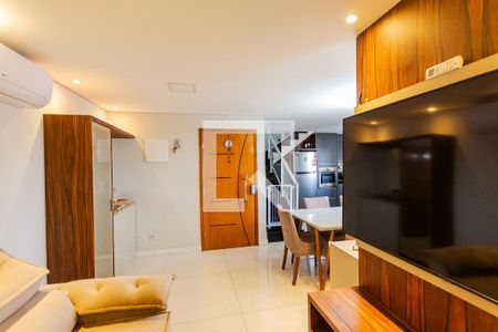 Sala de apartamento à venda com 3 quartos, 180m² em Vila Francisco Matarazzo, Santo André