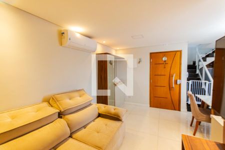 Sala de apartamento à venda com 3 quartos, 180m² em Vila Francisco Matarazzo, Santo André