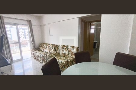 Sala de apartamento para alugar com 2 quartos, 65m² em Nova Mirim, Praia Grande
