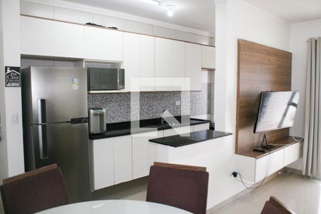 Sala de apartamento para alugar com 2 quartos, 65m² em Nova Mirim, Praia Grande