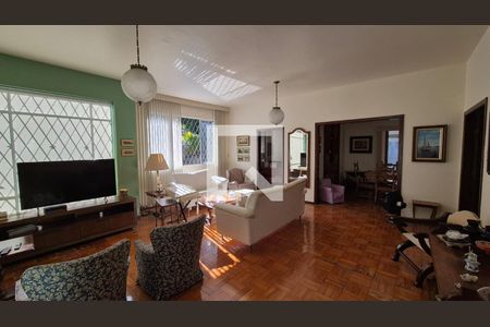 Sala de Estar de casa à venda com 4 quartos, 400m² em Alto da Boa Vista, Rio de Janeiro