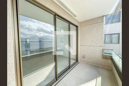 Varanda da Sala de apartamento à venda com 3 quartos, 148m² em Flamengo, Rio de Janeiro