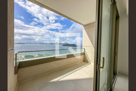 Varanda da Sala de apartamento à venda com 3 quartos, 148m² em Flamengo, Rio de Janeiro