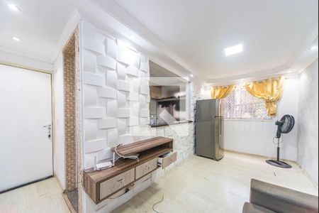 Sala de apartamento para alugar com 2 quartos, 55m² em Parque São Vicente, Santo André